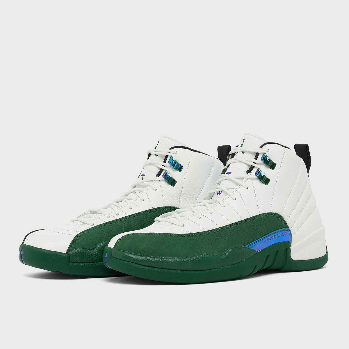 Jordan Air Jordan 12 Retro Whitemulti Color Air Jordan 12 Retro Bucks Blanc